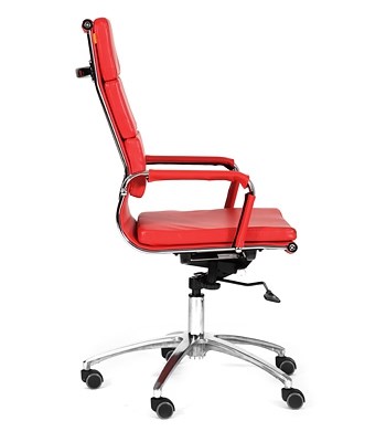 Офисное кресло CHAIRMAN 750 экокожа красная в Армавире - изображение 2